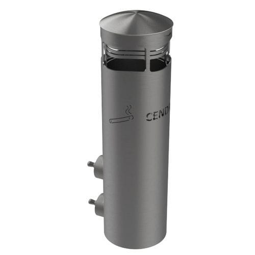 Cendrier en inox - CITYNOX - d'extérieur / pour espace public / pour les zones urbaines