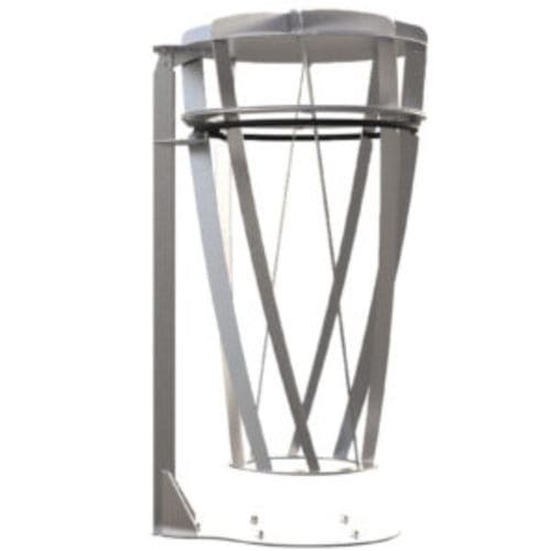Poubelle publique - COGOLIN - CITYNOX - sur pied / en inox / sans couvercle