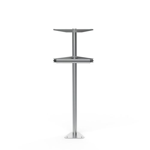 Support de sac poubelle public - TRIANGLE - CITYNOX - sur pied / en inox / d'extérieur