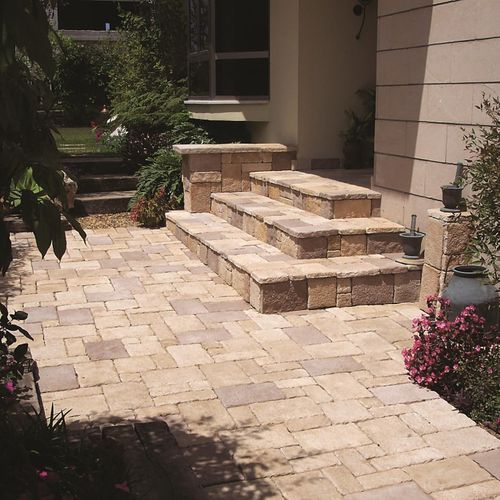 Pavé en béton - ESTATE - Mathios SA - d'extérieur / piéton / antidérapant