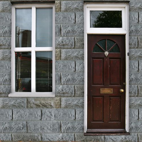 Parement en béton - CLASSIC : MONT BLANC GRAY - Mathios SA - extérieur / intérieur / texturé