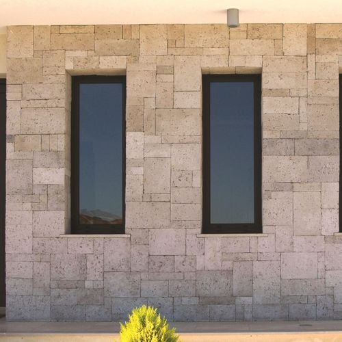 Parement en béton - CLASSIC : VERACRUZ CHAMPAGNE - Mathios SA - extérieur / intérieur / texturé