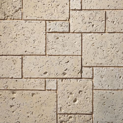 Parement en béton - CLASSIC : VERACRUZ CREAM - Mathios SA - extérieur / intérieur / texturé