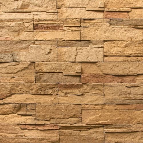 Parement en béton - CLASSIC : SIERRA AMBER - Mathios SA - extérieur / intérieur / texturé