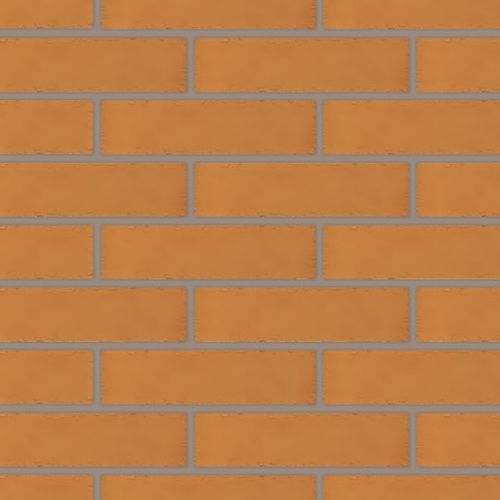 Brique de parement décoratif - KERABRICK ORANGE - Mathios SA - en béton / extérieur / intérieur