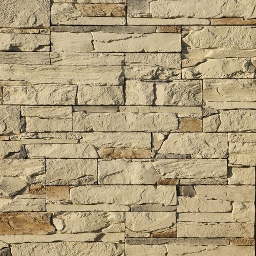 Parement en béton - CLASSIC : ALTAIA CREAM - Mathios SA - extérieur / intérieur / texturé
