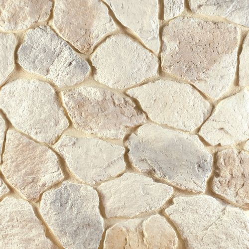 Parement en béton - CLASSIC : FIELDSTONE CREAM - Mathios SA - extérieur / intérieur / lisse
