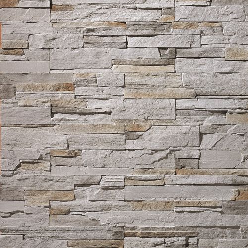 Parement en béton - CLASSIC : HIGHLAND SILVER - Mathios SA - extérieur / intérieur / texturé