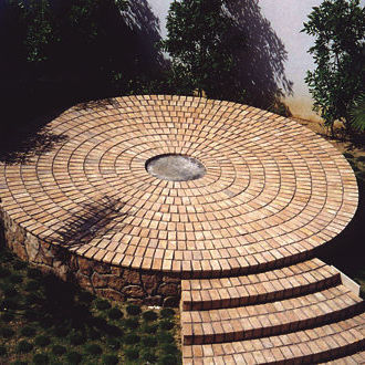 Pavé en béton - COUNTRY CLUB - Mathios SA - d'extérieur / piéton / antidérapant
