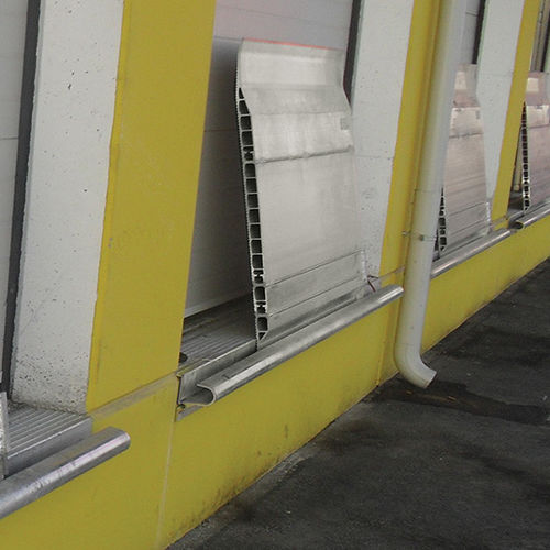 Niveleur de quai à commande manuelle - ALUMINIUM - KOPRON - vertical