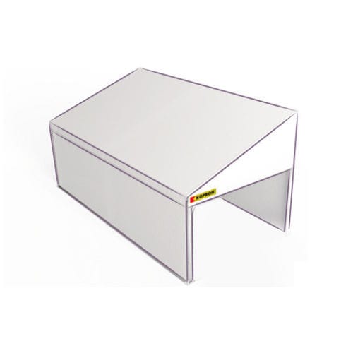 Structure tendue sur ossature métallique - KOPRON - pour couverture / avec membrane en pvc / pour le secteur événementiel