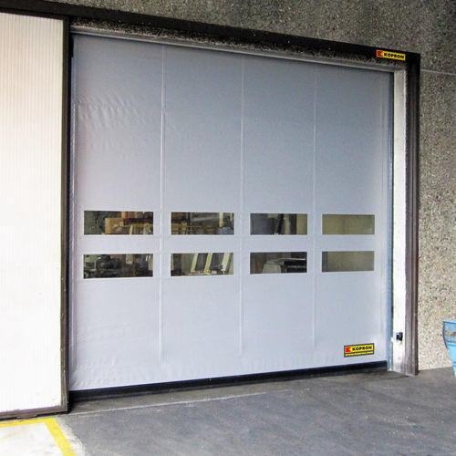 Porte industrielle enroulable - FAST ROLL - KOPRON - en aluminium / en acier inoxydable / en PVC