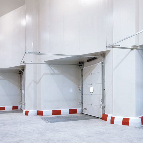 Porte industrielle sectionnelle - STANDARD LINTEL - KOPRON - en métal / automatique / à isolation thermique