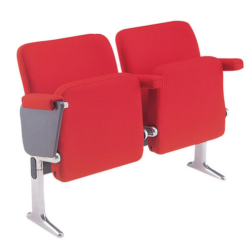 Fauteuil d'auditorium contemporain - MALVERN - Race Furniture - en tissu / pliant / rouge