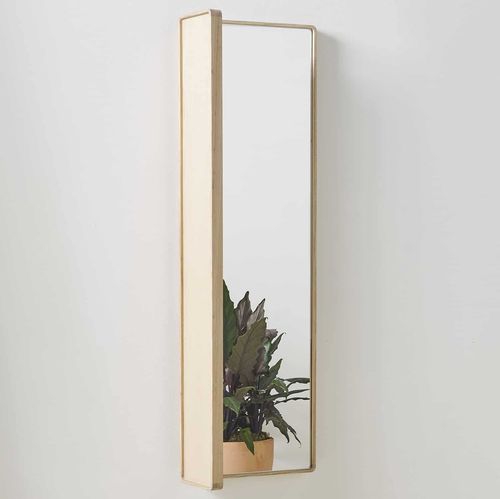 Miroir mural - Ori - ANOTHER COUNTRY - contemporain / rectangulaire / en frêne