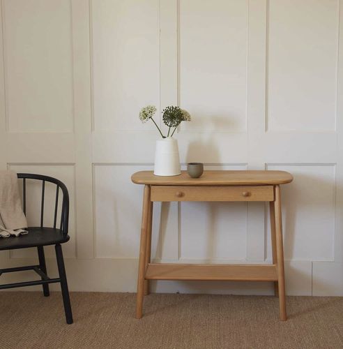 Console contemporaine - Hardy - ANOTHER COUNTRY - en chêne / en frêne / en bois huilé