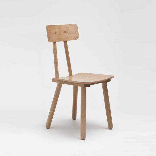 Chaise de salle à manger contemporaine - Another - ANOTHER COUNTRY - d'intérieur / en chêne / en contreplaqué