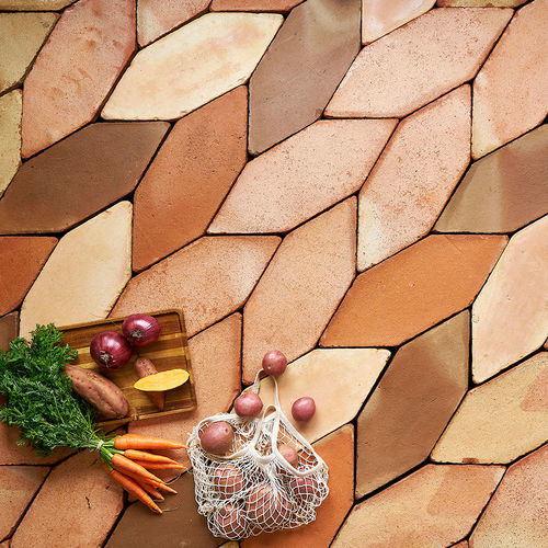 Carrelage en terracotta - PRISMA    - SaldaMena SC - mat / d'intérieur / de salon