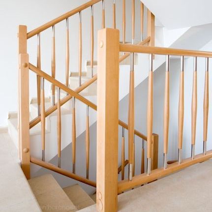 Garde-corps en bois - MA6 - PIRBA - d'intérieur / pour escalier