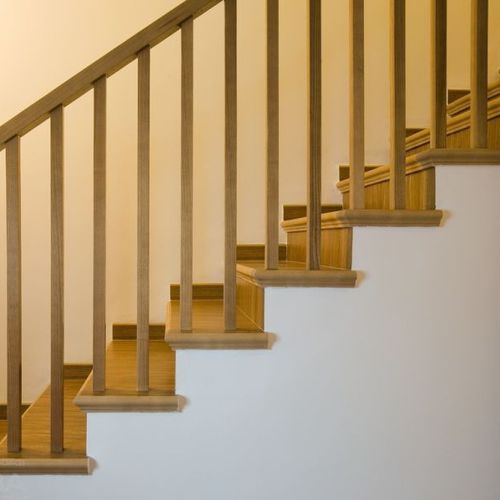 Garde-corps en bois - MC1 - PIRBA - d'intérieur / pour escalier