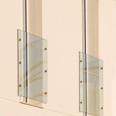 Garde-corps en verre - MD. SISTEMS - PIRBA - d'extérieur / pour fenêtre