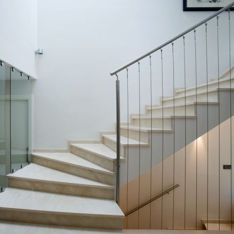 Garde-corps en inox - MD. MARINE 5 - PIRBA - en câble / d'intérieur / pour escalier