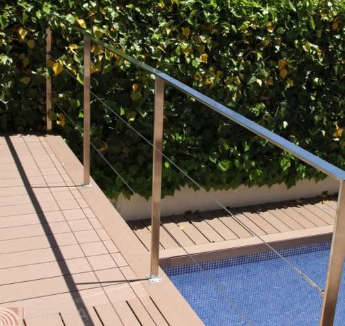 Garde-corps en inox - MD. JAVEA - PIRBA - d'extérieur / pour terrasse