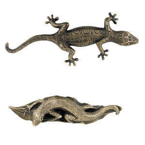 Poignée de meuble en bronze - GECKO & LIZARD - Martin Pierce