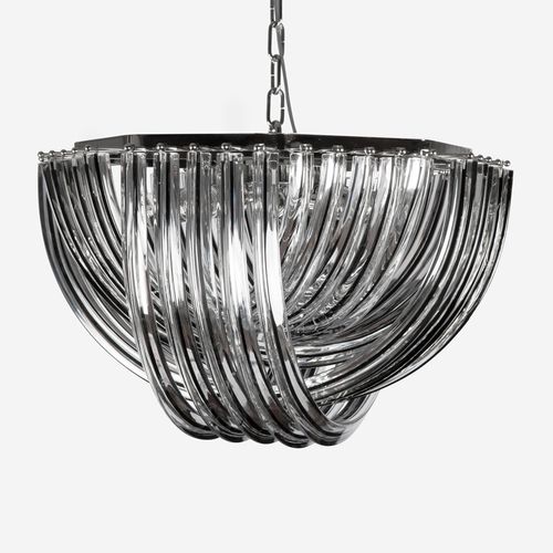 Lustre classique - TREVI ORIGINAL EDITION - Sogni di Cristallo - en verre de Murano / 6 ampoules / 5 ampoules