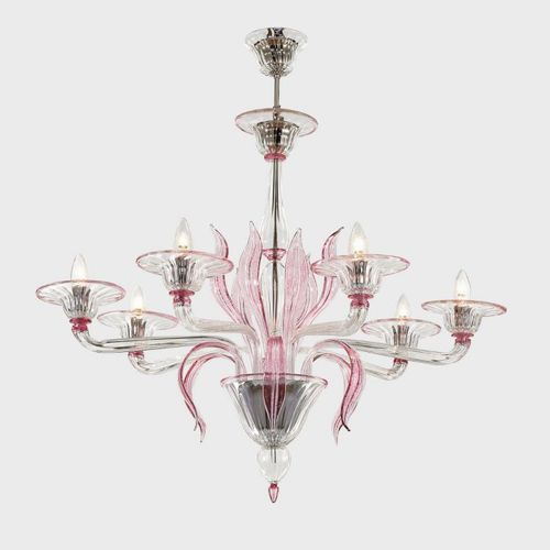 Lustre classique - DAMOCLE - Sogni di Cristallo - en verre de Murano / professionnel / à LED