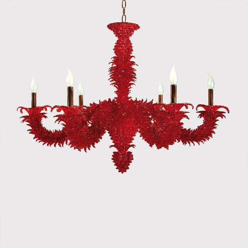 Lustre classique - MARCANTONIO - Sogni di Cristallo - en verre de Murano / 6 ampoules / 8 ampoules