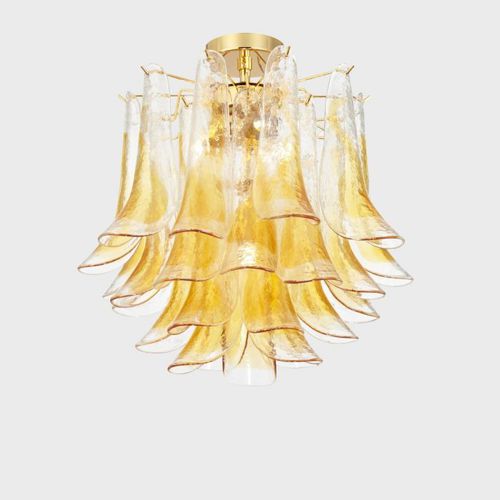 Plafonnier classique - FIORDALISO - Sogni di Cristallo - en verre soufflé / en verre de Murano / à LED