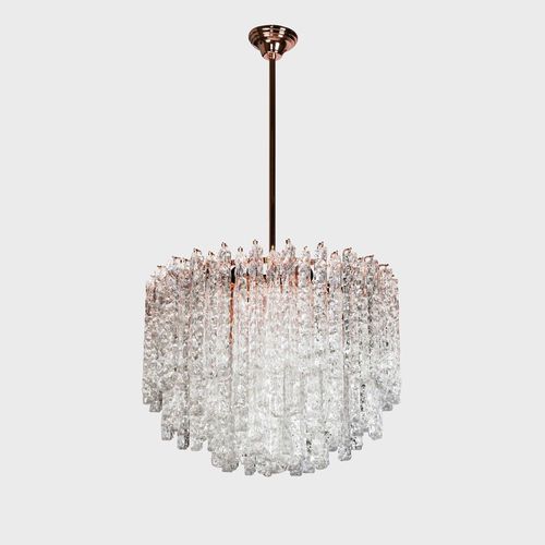 Lustre classique - DOLOMITI ICE EDITION  - Sogni di Cristallo - en verre de Murano / en verre soufflé / 7 ampoules