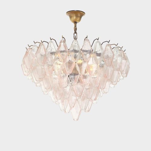 Lustre classique - CLEPSYDRA - Sogni di Cristallo - en verre de Murano / en verre soufflé / en métal