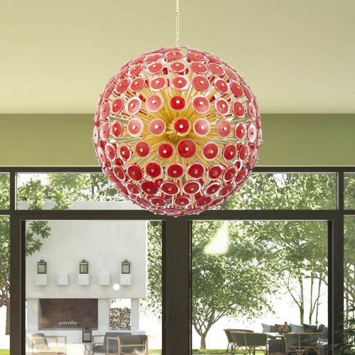 Lustre contemporain - SUPERNOVA DELUXE  - Sogni di Cristallo - en verre de Murano / en verre soufflé / 10 ampoules
