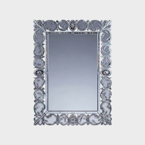 Miroir mural - TRINE - Sogni di Cristallo - de style vénitien / rectangulaire / en verre de Murano