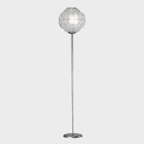 Lampe sur pied - EMISFERO  - Sogni di Cristallo - en métal / en verre soufflé / en verre vénitien