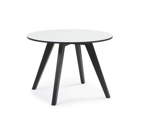Table d'appoint contemporaine - GAGA - Conform - en chêne / en noyer / ronde