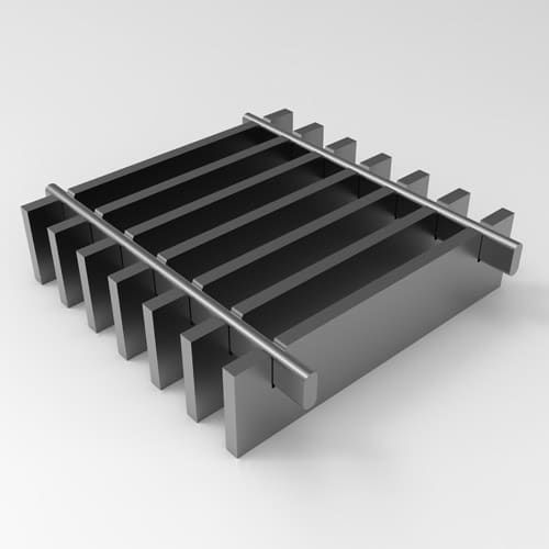 Caillebotis en acier inoxydable - fratelli malin srl - pour grille de caniveau / antidérapant / à haute résistance