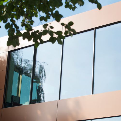 Système de façade en aluminium - MINIMAL WINDOWS® HIGHLINE - KELLER - en verre