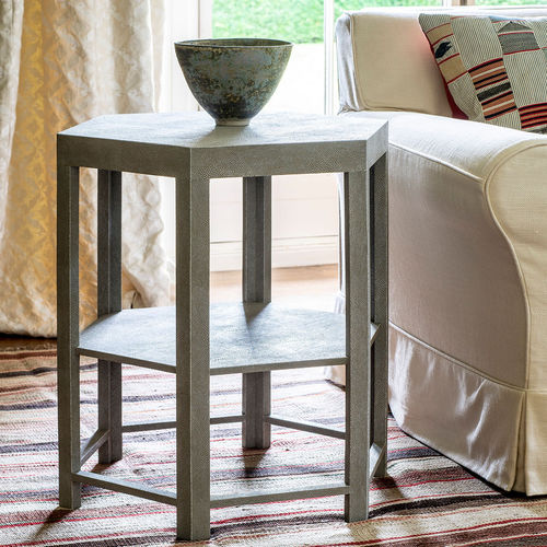 Table d'appoint classique - FAIRMONT - VAUGHAN - en bois / avec piètement en bois / hexagonale