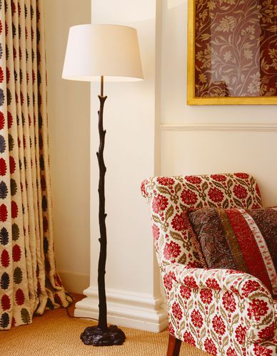 Lampe sur pied - TRURO - VAUGHAN - en laiton / en bronze / en nickel