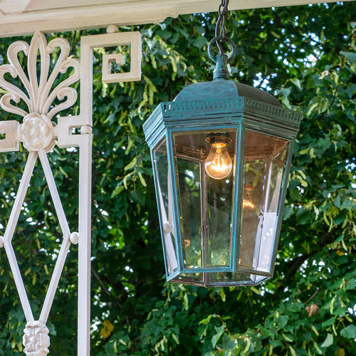 Suspension - BENTWORTH  - VAUGHAN - en cuivre / en verre / classique