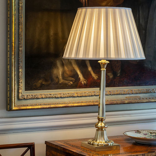 Lampe de table - WINSLADE - VAUGHAN - en laiton / contemporaine / sans fil