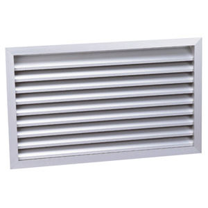 Grille de ventilation en aluminium anodisé - A10400 - PANOL - rectangulaire / d'extérieur / pour façade