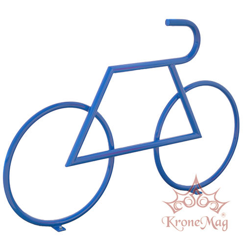 Range-vélo au sol - BICYCLE-1 - KRONEMAG MILLENIUM srl - design original / pour espace public / pour les zones urbaines