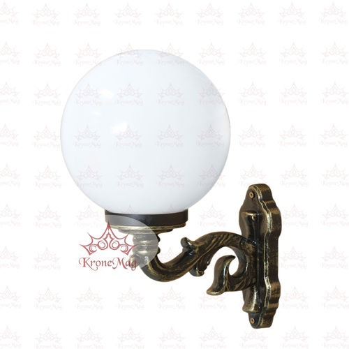 Applique murale classique - TA-100-GLOBE 200 - KRONEMAG MILLENIUM srl - d'extérieur / en fonte d'aluminium / sphérique