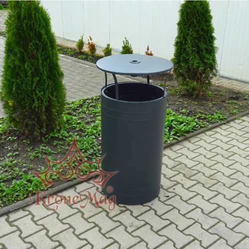 Poubelle en métal - URBAN 10.CS - KRONEMAG MILLENIUM srl - pour espace public / simple / 80L