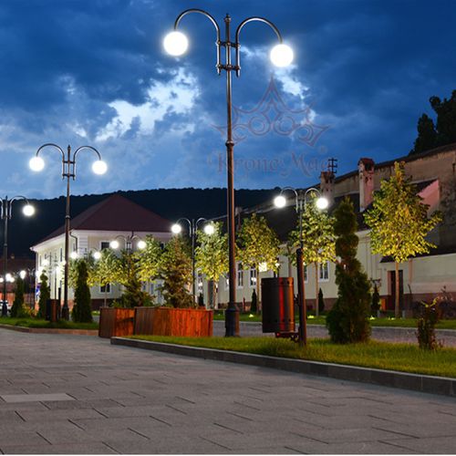 Lampadaire urbain - T144-H2 - KRONEMAG MILLENIUM srl - classique / en acier / en fonte