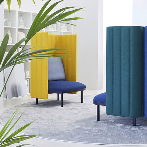 Fauteuil contemporain - SUM - Ophelis - en tissu / tapissé / de concentration